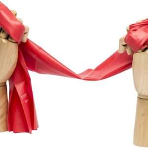 MSD-BAND Banda elastica da 2,5 metri Rosso Media