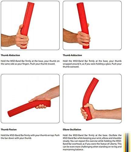 MOVES - BAND Barra flessibile Rossa (Media) - immagine 3