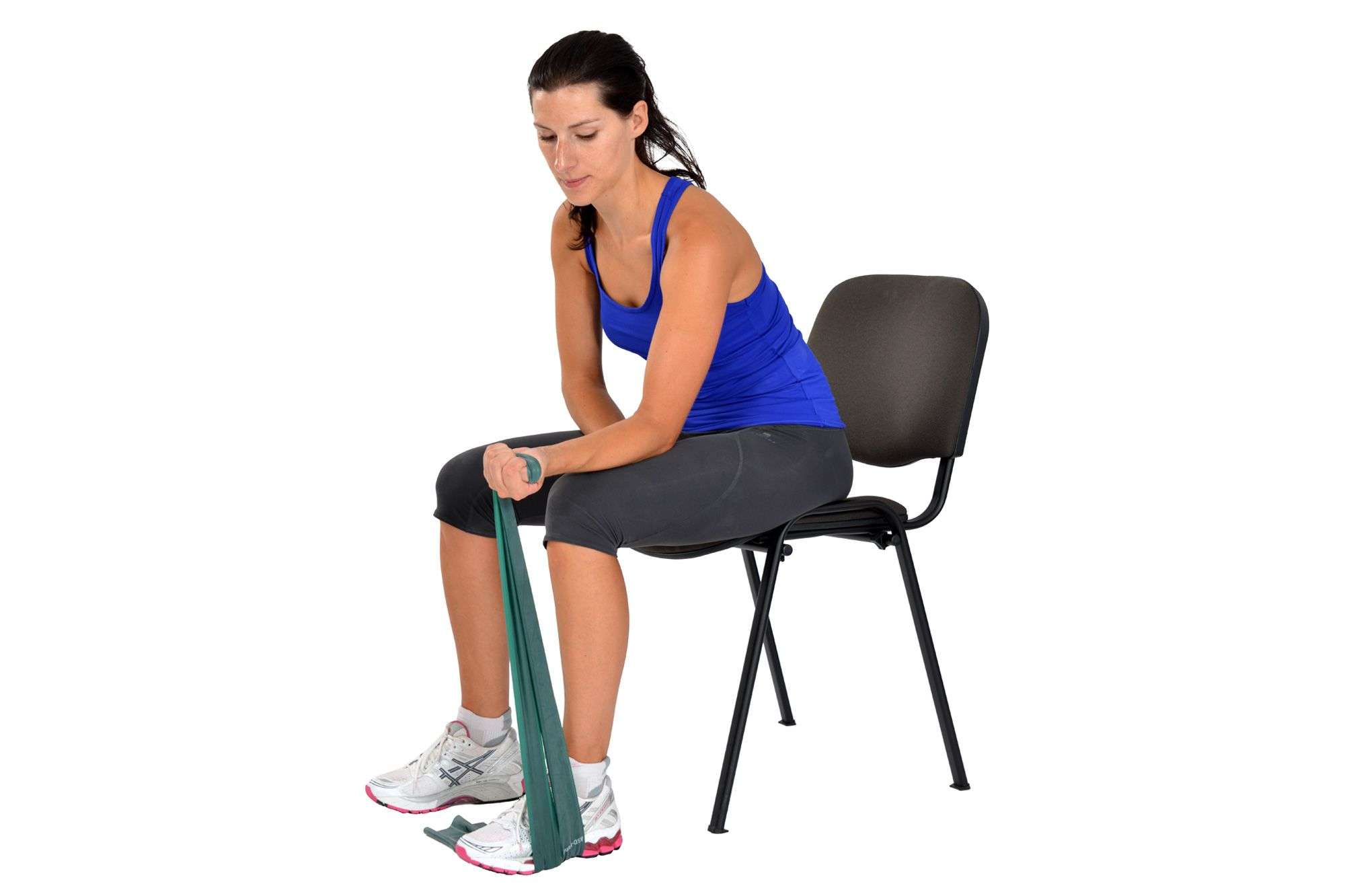 Moves Band Banda Elastica Verde ( Forte) rotolo 5,5 mt - immagine 2