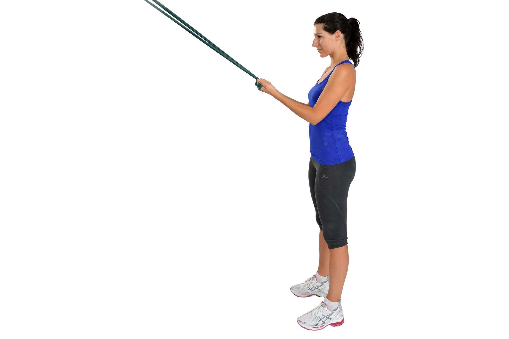 Moves Band Banda Elastica Verde ( Forte) rotolo 5,5 mt - immagine 3