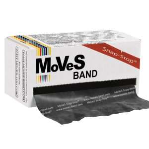 Moves Band Banda Elastica Nero ( Special Forte) rotolo 5,5 mt