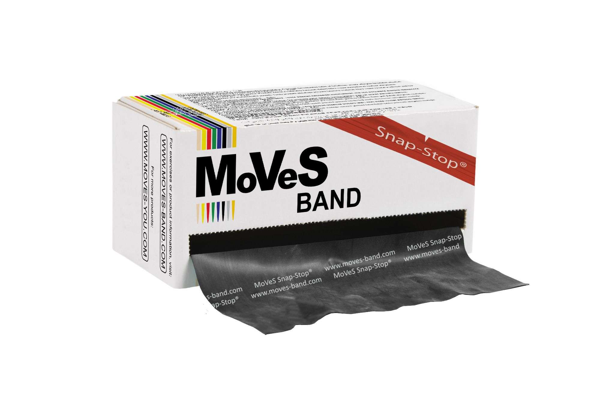Moves Band Banda Elastica Nero ( Special Forte) rotolo 5,5 mt