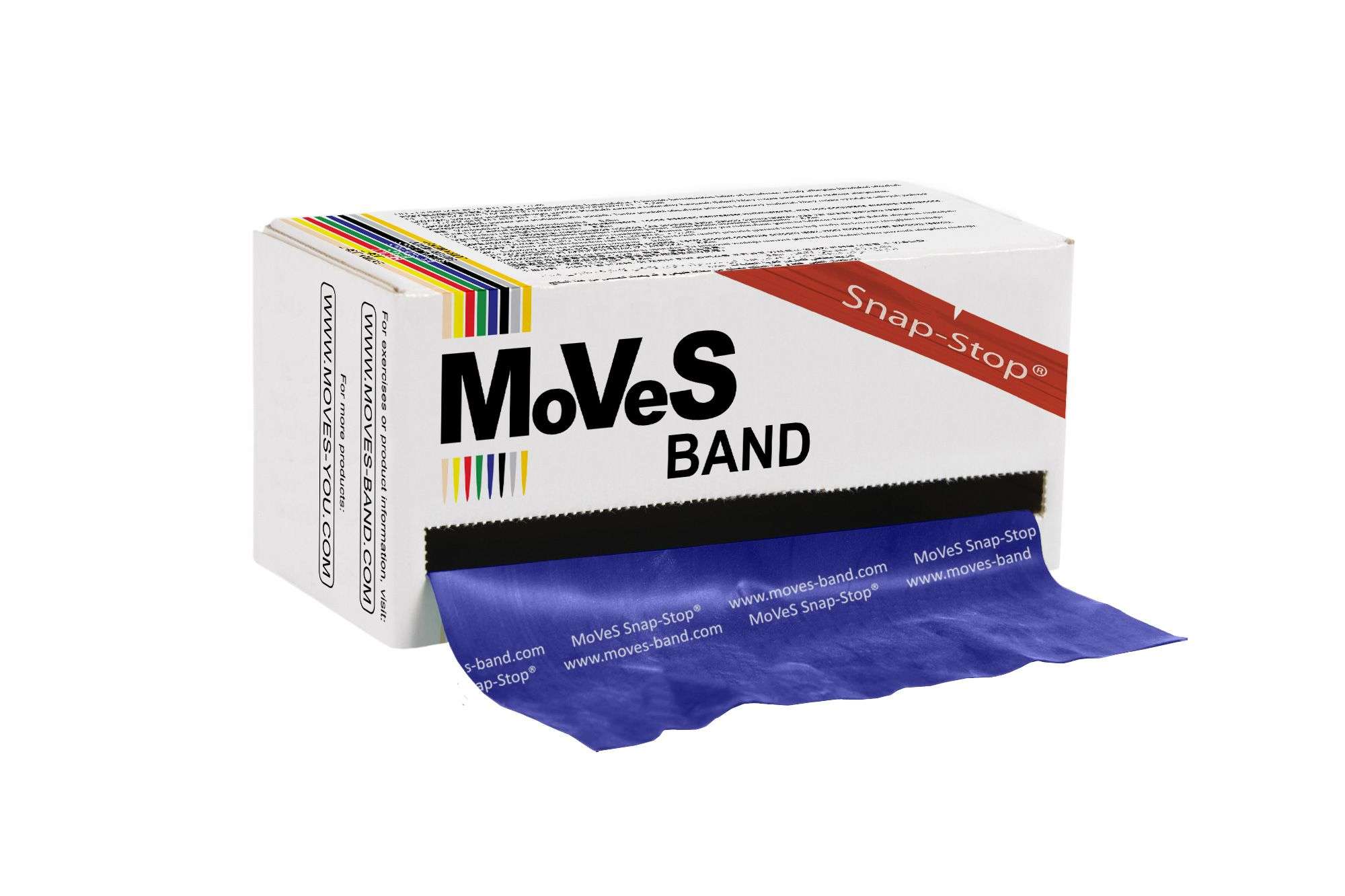 Moves Band Rotolo Banda Elastica Blu ( Extra Forte) rotolo 5,5 mt
