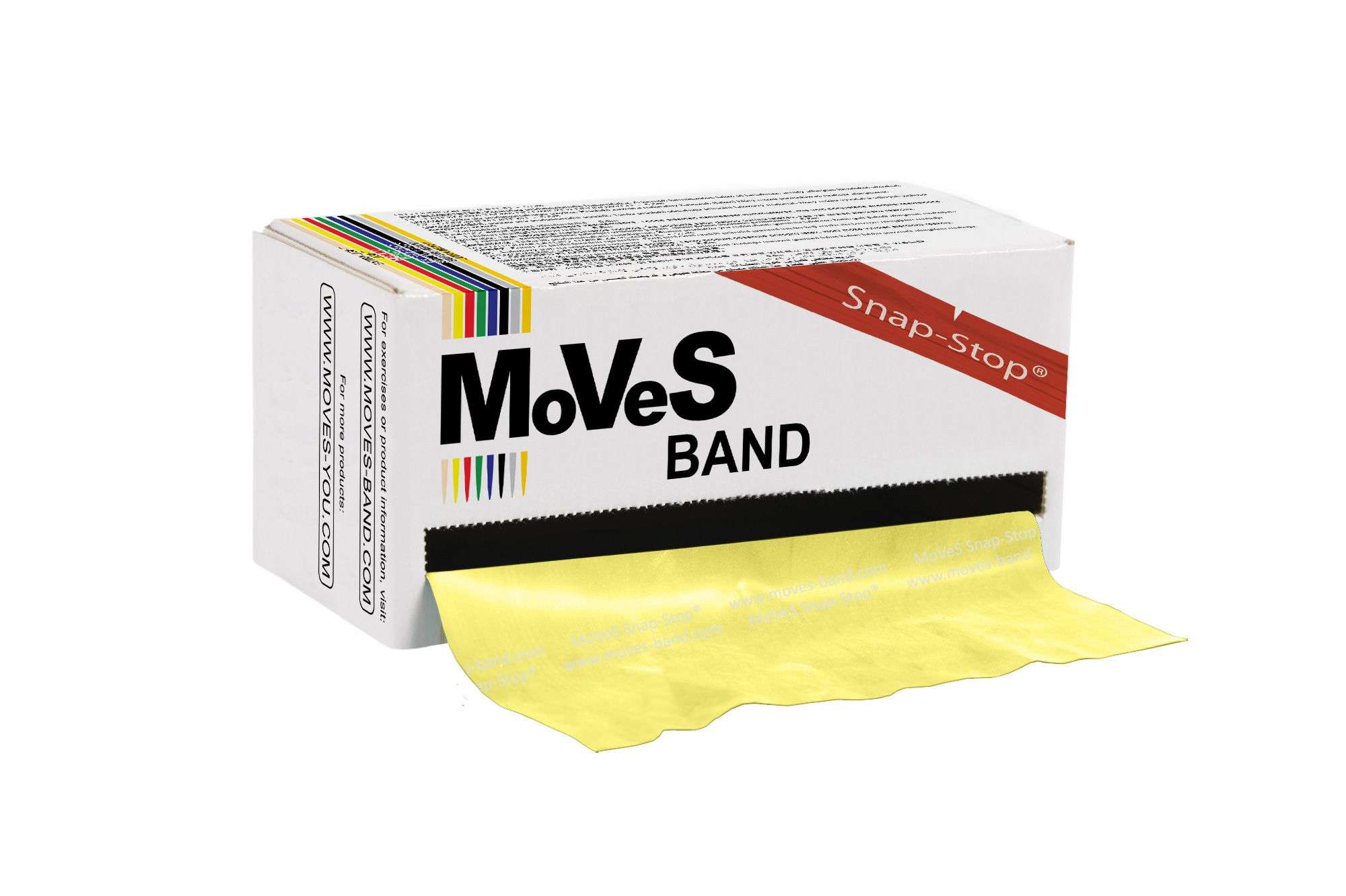 Moves Band Banda Elastica Giallo ( Leggera) rotolo 5,5 mt