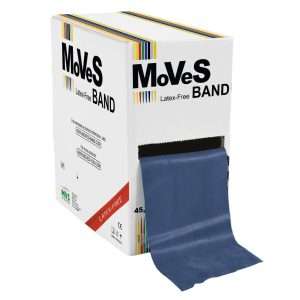 MOVES BAND Banda elastica da 45,5 m Blu ( Extra Forte)