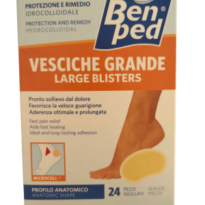 BEN PED -24 Cerotti per vesciche grandi 64 x 40mm