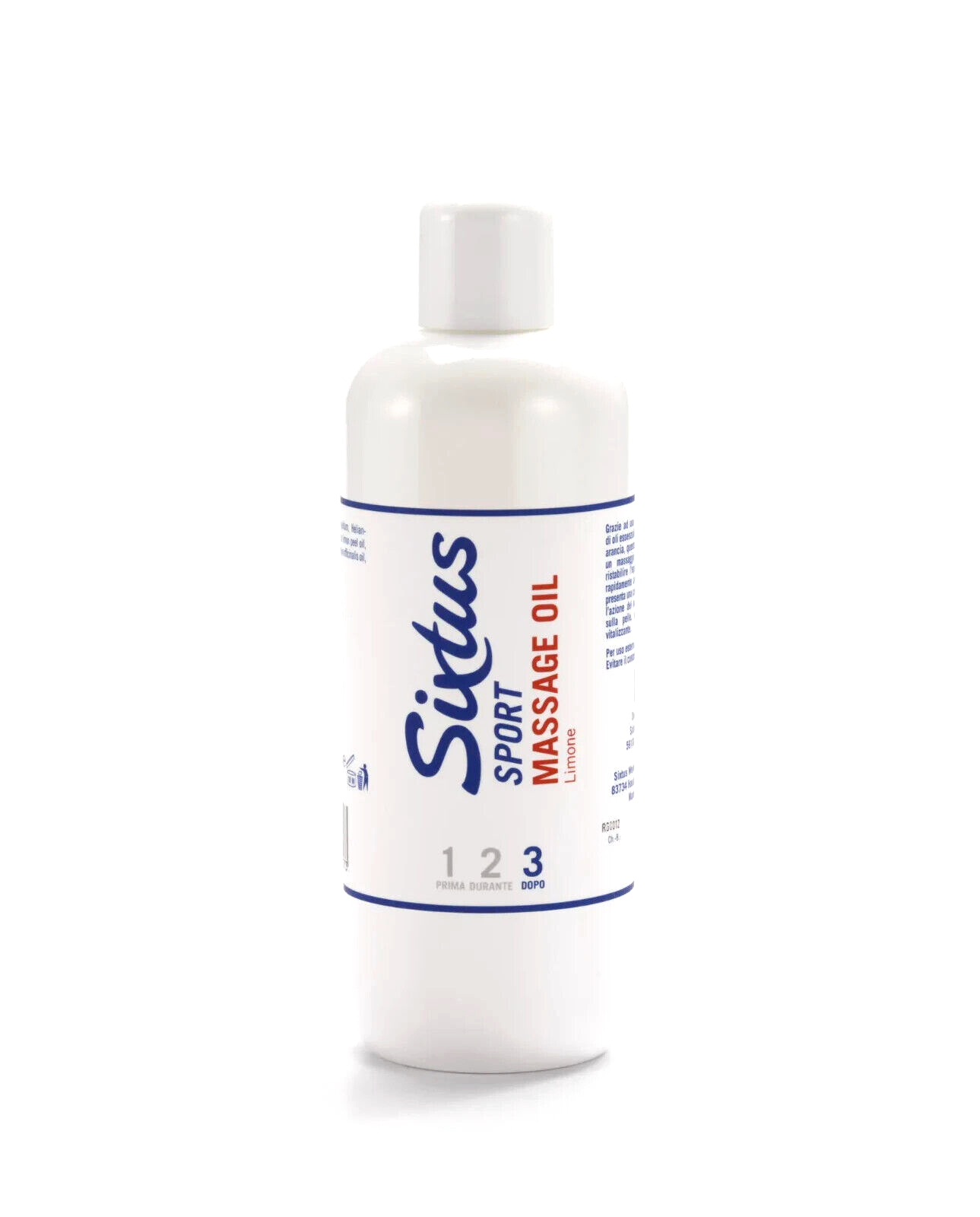 SIXTUS Massage Oil Limone 500ml