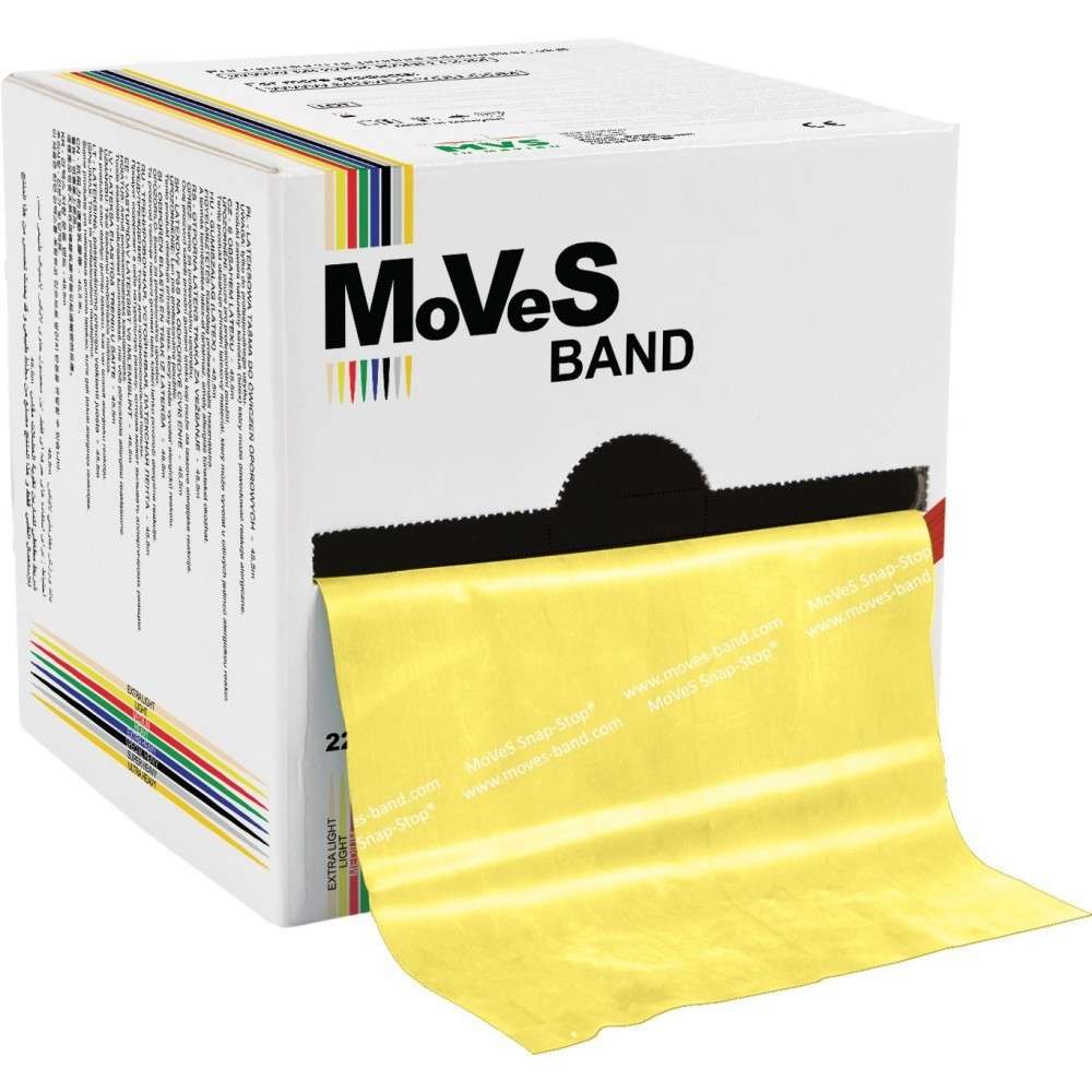 MOVES BAND Banda elastica da 45,5 m Giallo ( Leggera)