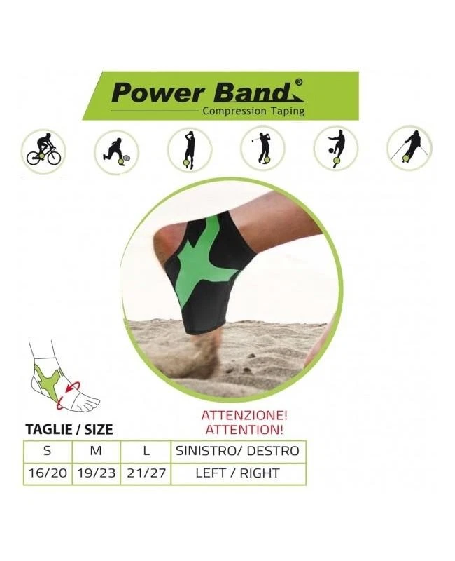 SAFTE Cavigliera con Band Taping Integrato