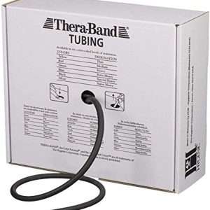 Thera-Band Tubolari elastici da 30,5 m NERO - resistenza speciale