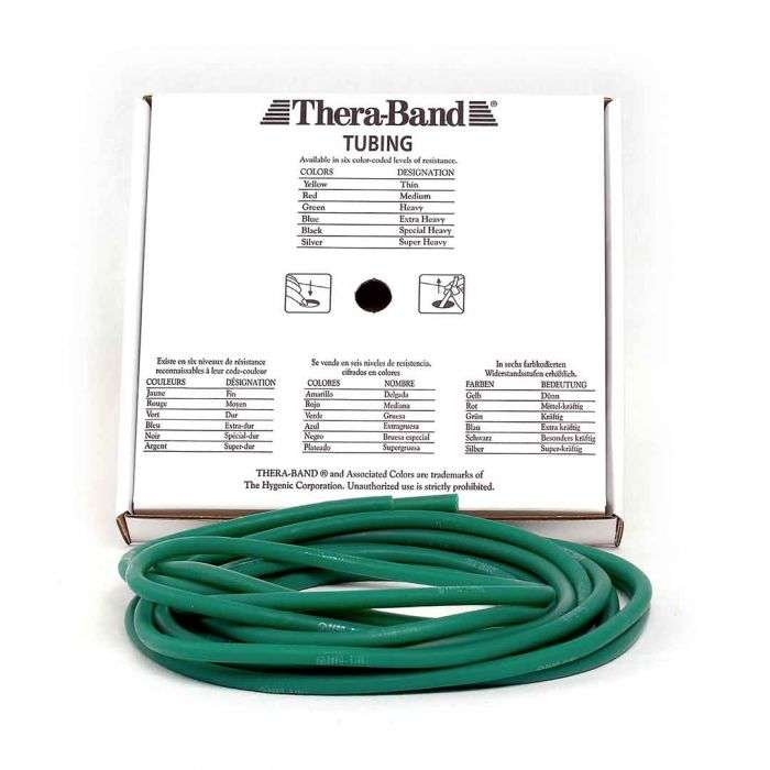 THERA BAND Elastico tubolare da 7,5 m verde