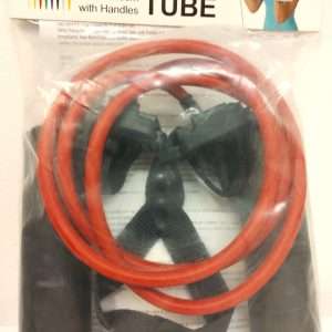 Moves Tube Elastico Tubolare C/maniglie 120 cm ( Rosso -Medio)
