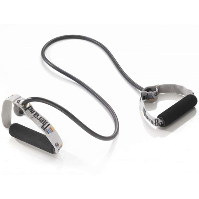 Thera Band Tubi Elastici con Maniglie Argento