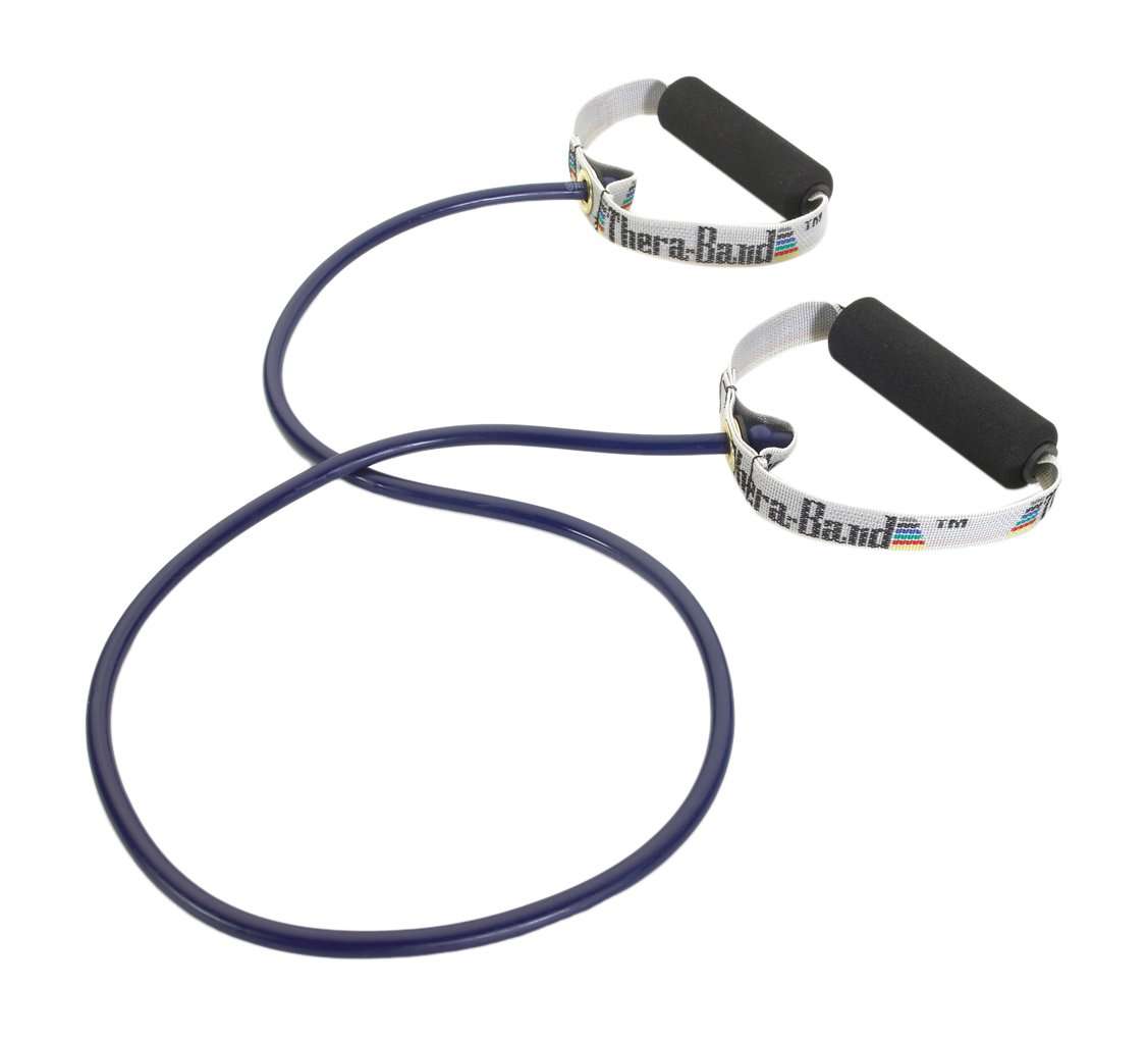 Thera Band Tubi Elastici con Maniglie Blu