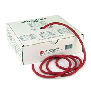 THERA -BAND Elastico Tubolare 7,50 m Rosso -Media