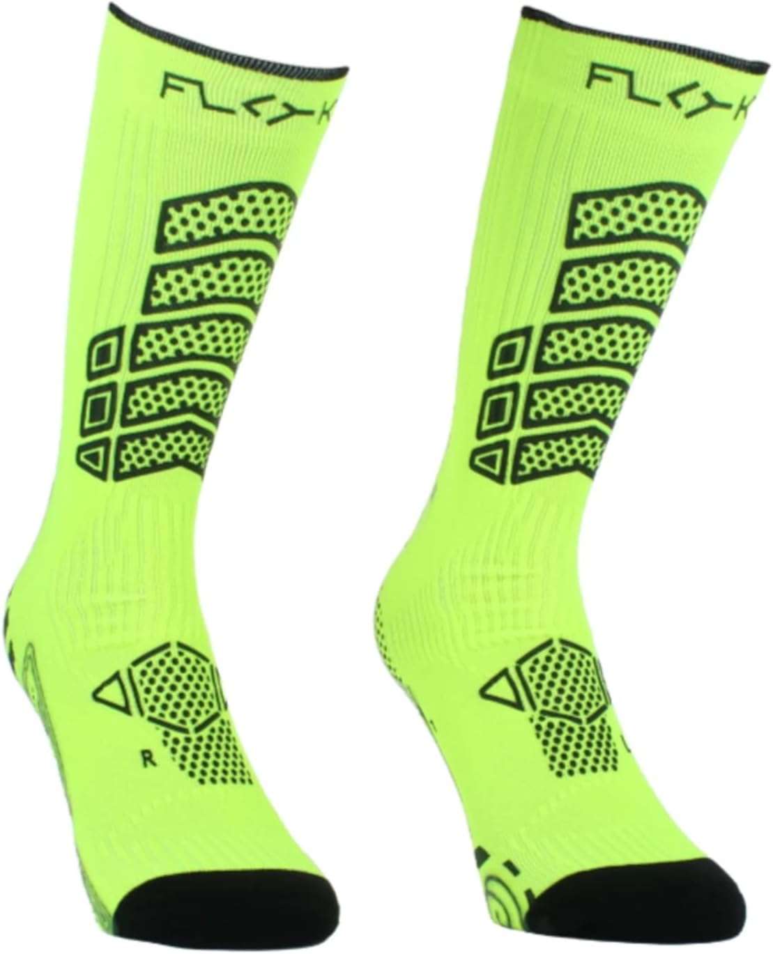 Floky-Calza Axsist Giallo Fluo L-XL