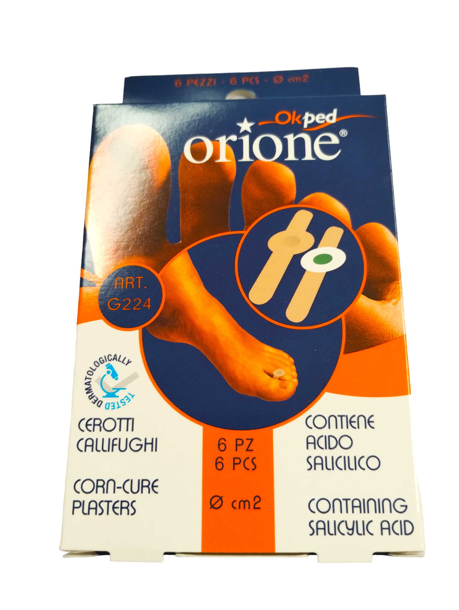 Orione Cerotti Callifughi Adesivi da 6 pezzi