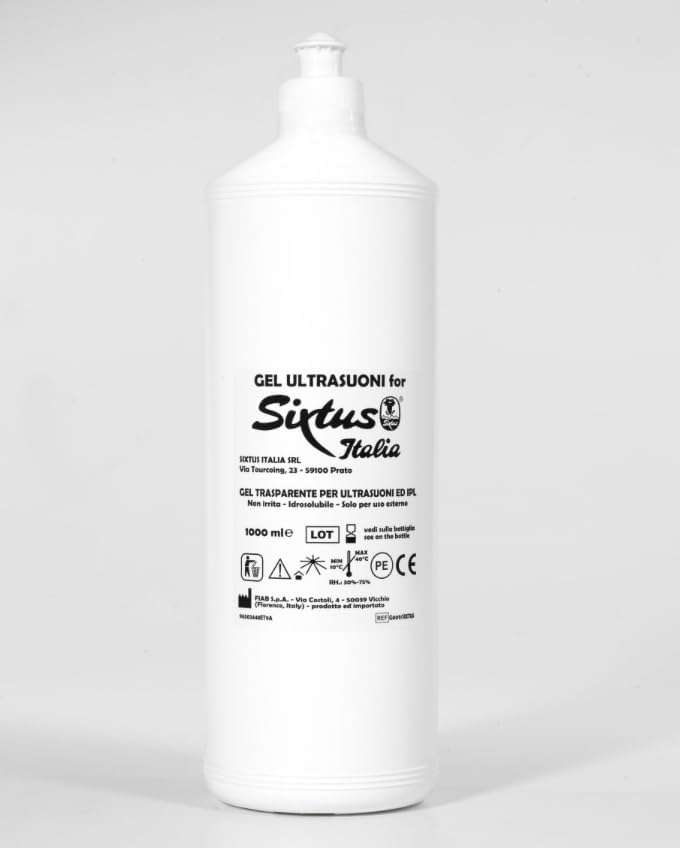 SIXTUS Gel per ultrasuoni 1Lt