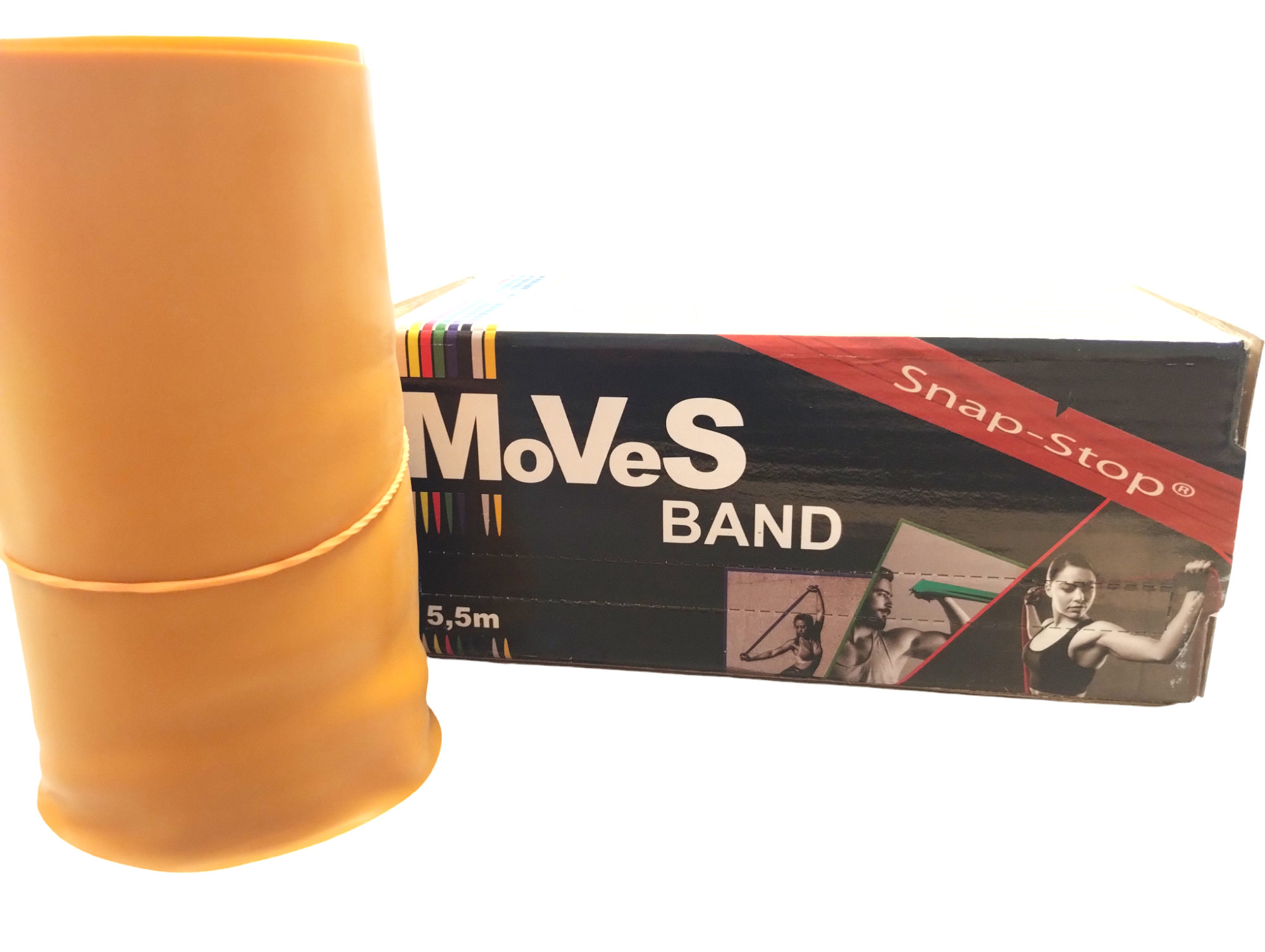 MOVES BAND Banda Elastica Oro 5,5 mt ( Ultra Forte)