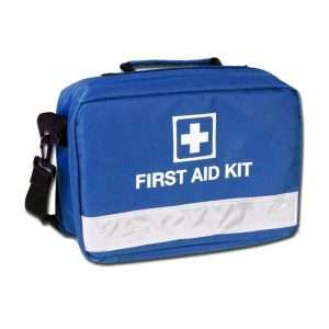 Borsa First Aid Primo Soccorso Blu Vuota