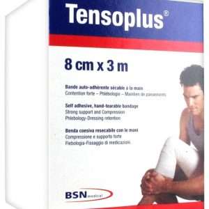 BSN Medical Tensoplus 8 cm x 3 m bianco