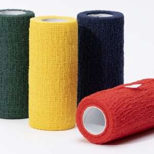 Benda elastica coesiva 4m x 10 cm colori misti