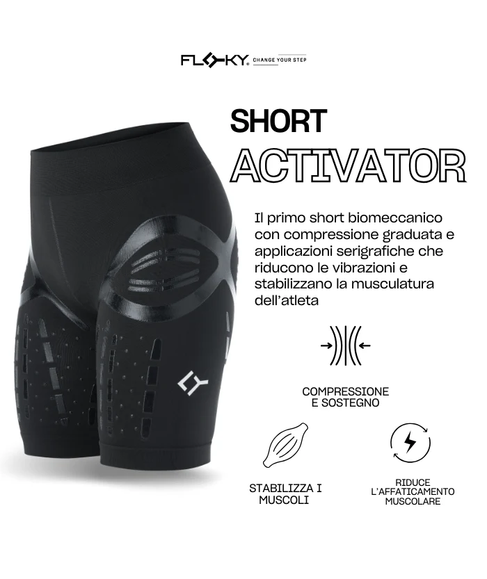 FLOKY-Short ACTIVATOR Biomeccanici L/XL - immagine 2