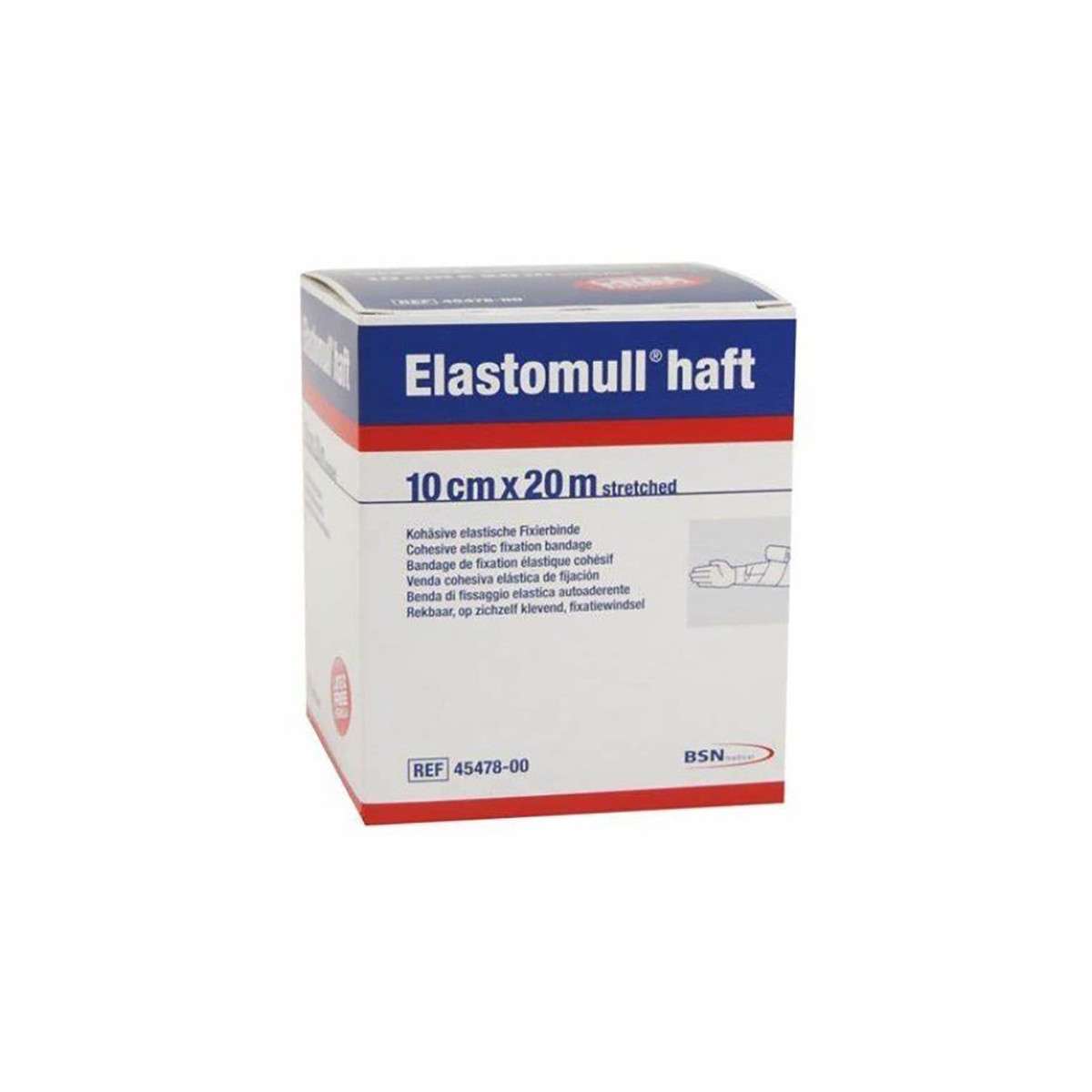 BSN Medical Elastomull haft 10cm x 20 m Latex free