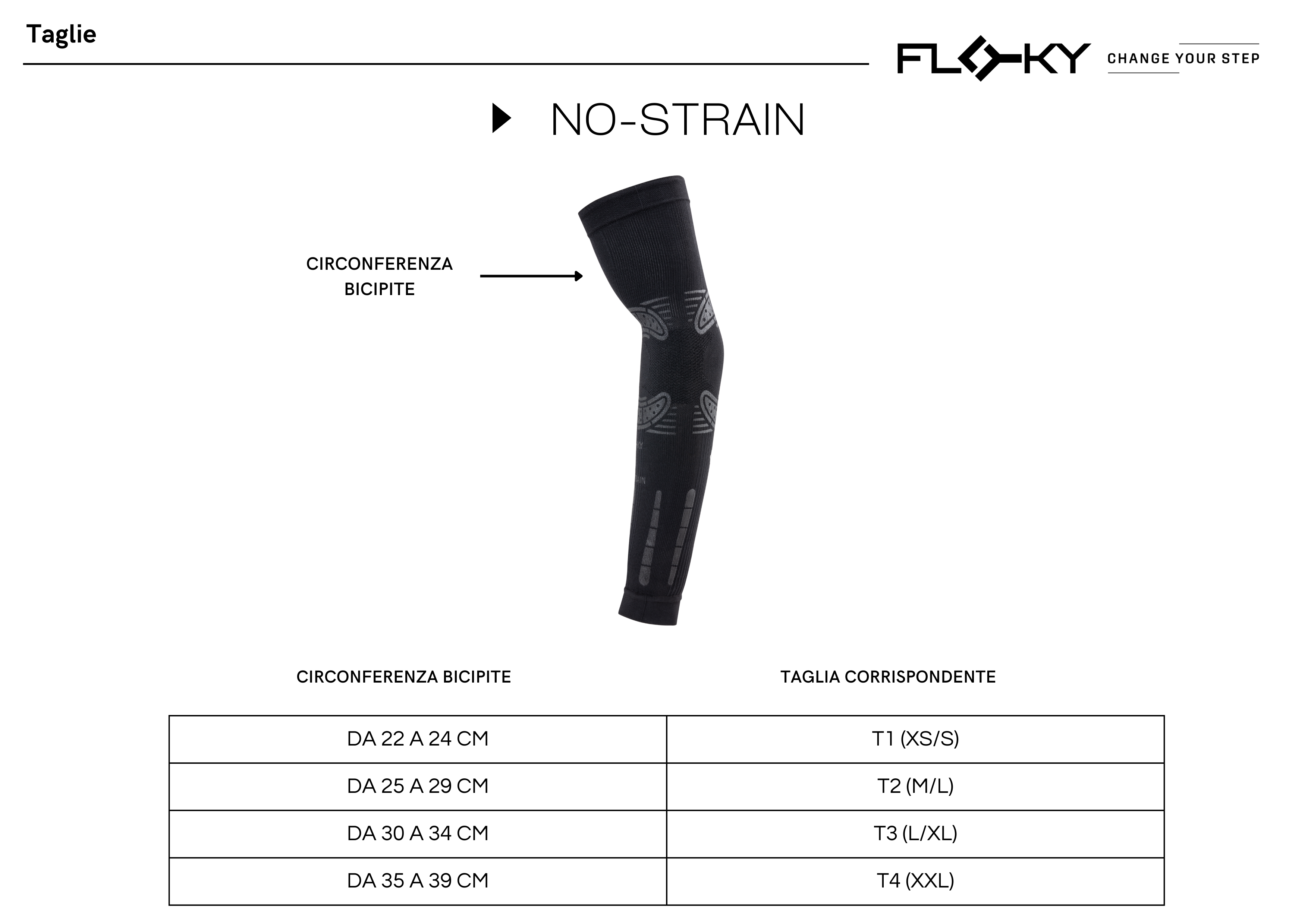 FLOKY Manicotti NO STRAIN XXL 2pz Nero ( da 35 a 39 cm ) - immagine 2