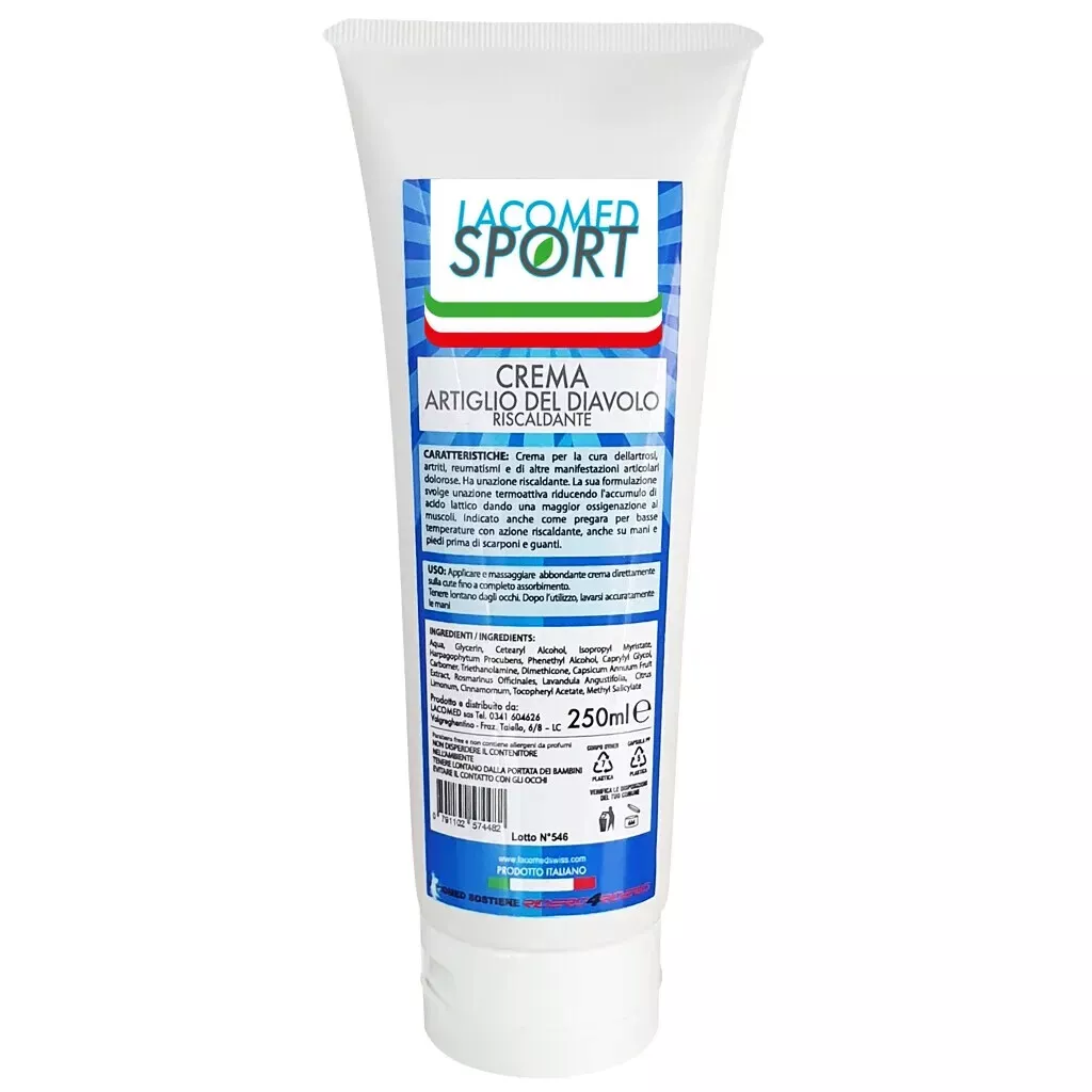 LACOMED Crema Artiglio del diavolo Riscaldante 250 ml