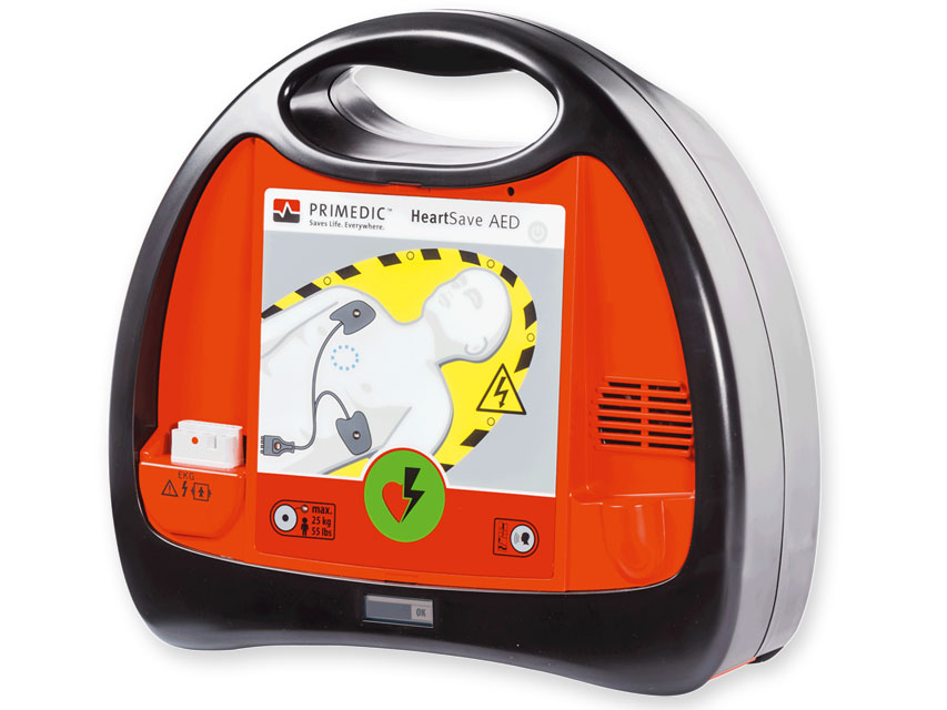 PRIMEDIC DEFIBRILLATORE con batteria al litio PRIMEDIC HEART SAVE AED