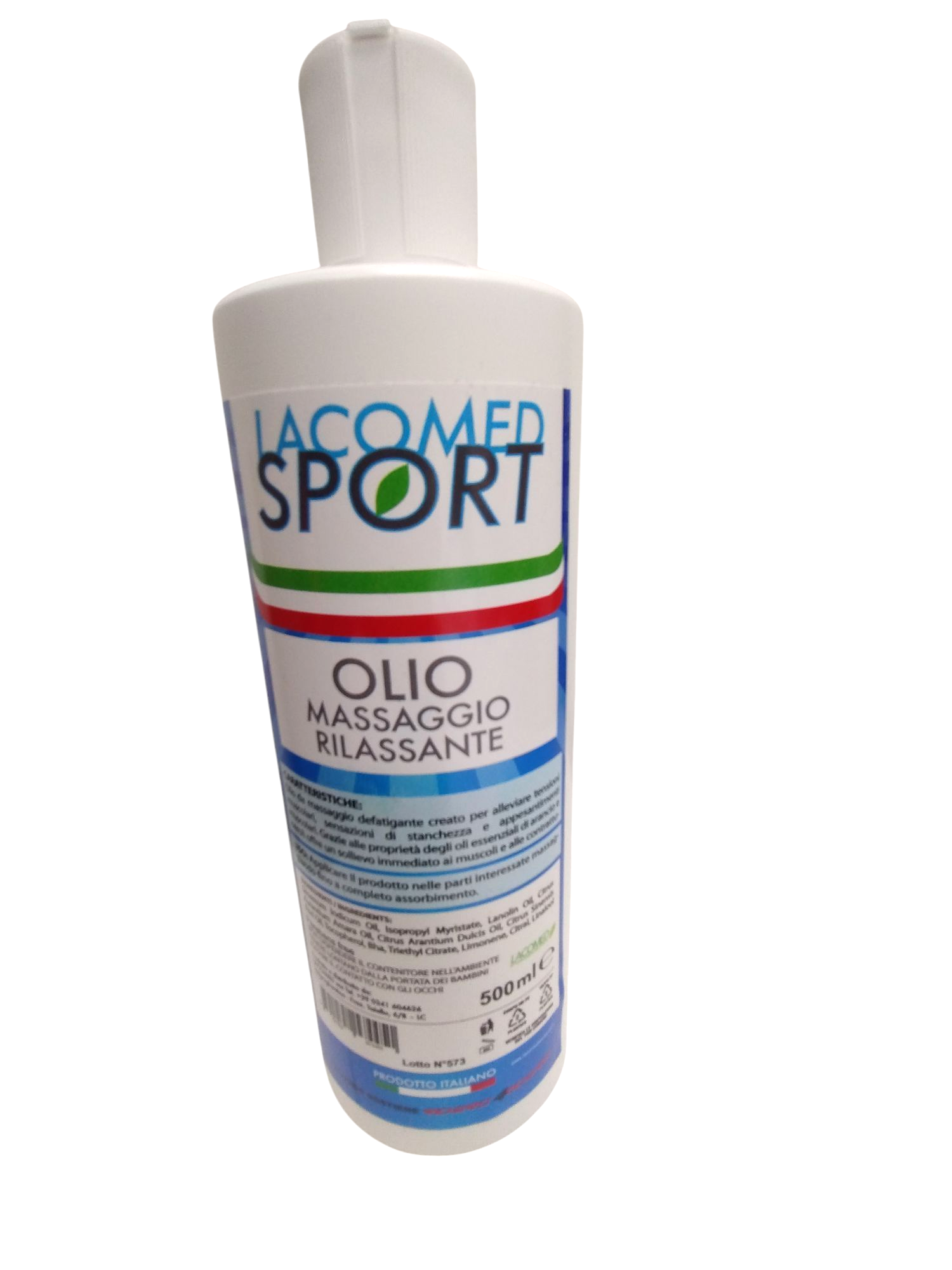 LACOMED Olio Massaggio Rilassante 500ml Professional