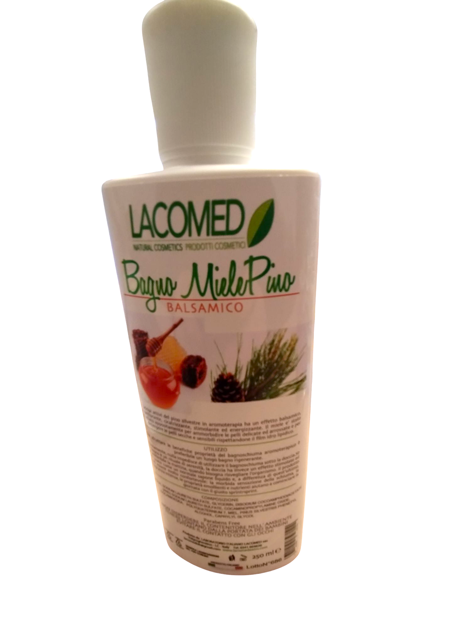 LACOMED Bagno Doccia Miele Pino Balsamico 250 ml (altamente concentrato)