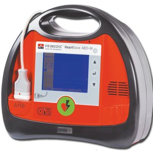 PRIMEDIC DEFIBRILLATORE con ECG e monitor HEART SAVE AED-M - GB/ES/PT/GR