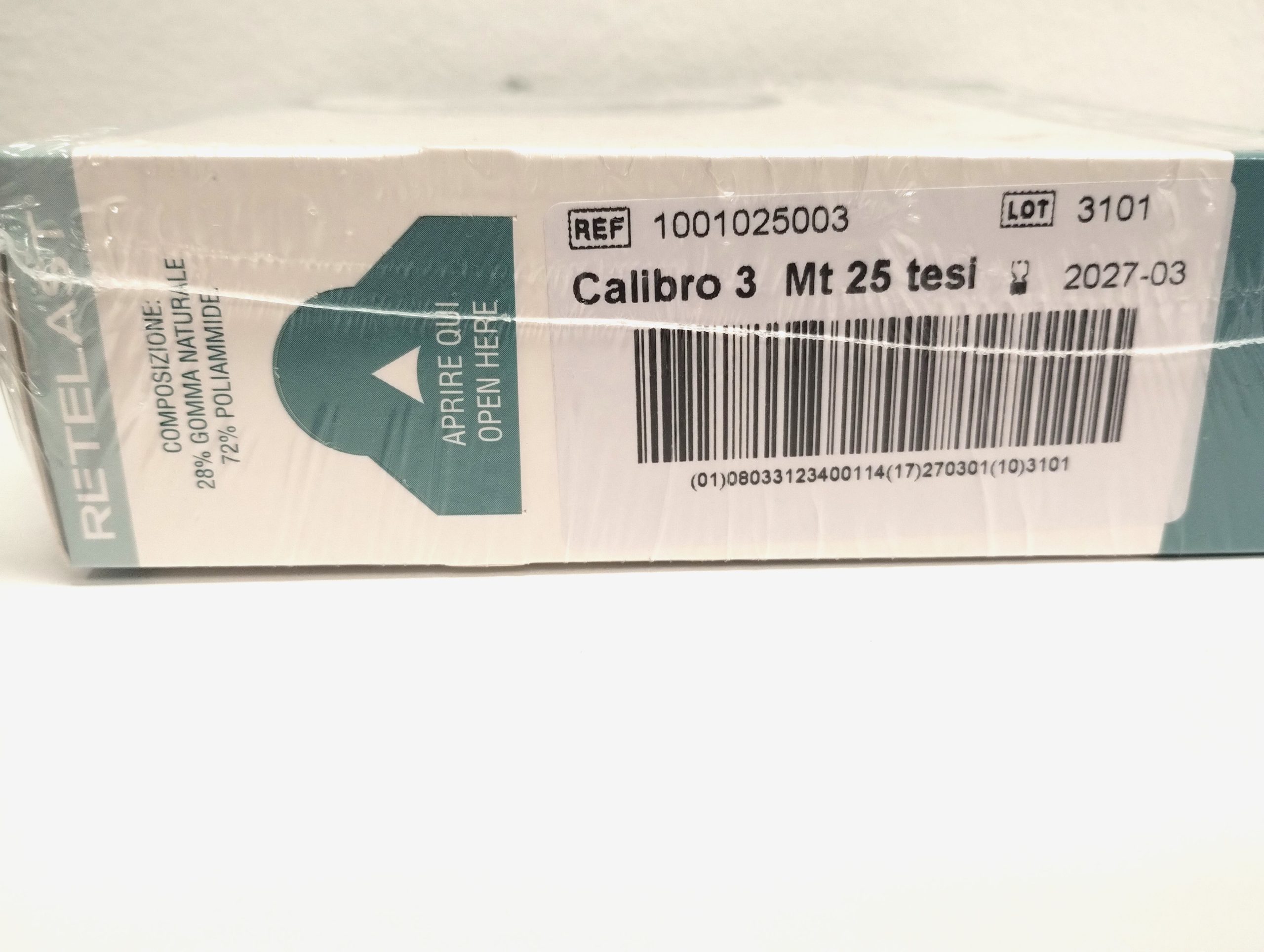 SIXTUS RETELAST Calibro 3 Mt 25 tesi - immagine 2