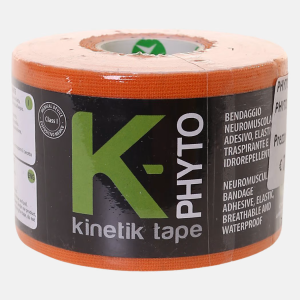 PHYTO PERFORMANCE Kintetik Tape 5cm x 5m Arancione Fluo