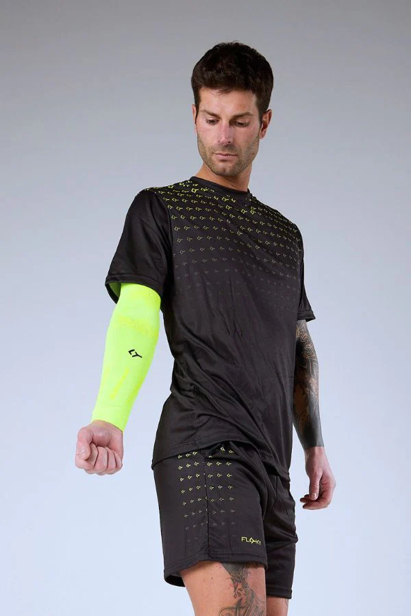 FLOKY Manicotti NO STRAIN M-L 2pz Giallo / Fluo ( da 25 a 29 cm ) - immagine 3