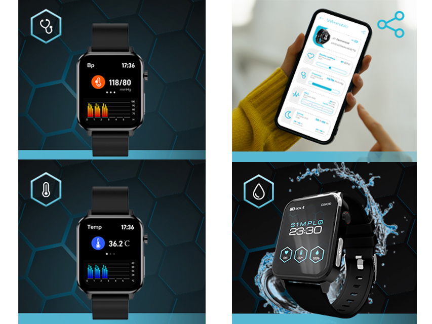 GIMA QUADRANT SMARTWATCH - immagine 3