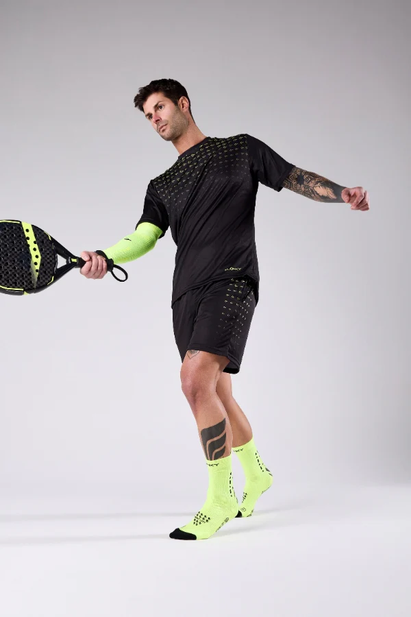 FLOKY – Calza S-MASH 3D Giallo Fluo M-L ( 40-43) - immagine 3