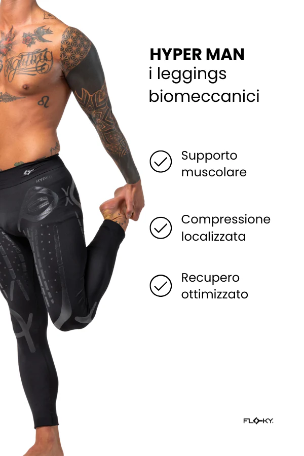 FLOKY Leggings HYPER MAN Taglia S /M - immagine 3