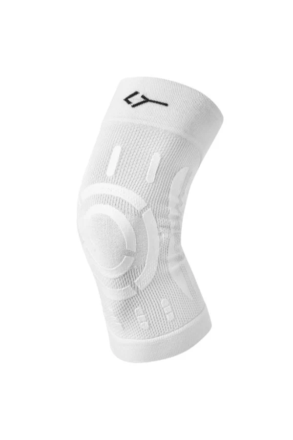Floky – Ginocchiera Knee Support Bianco L/XL 50-54 cm sinistra