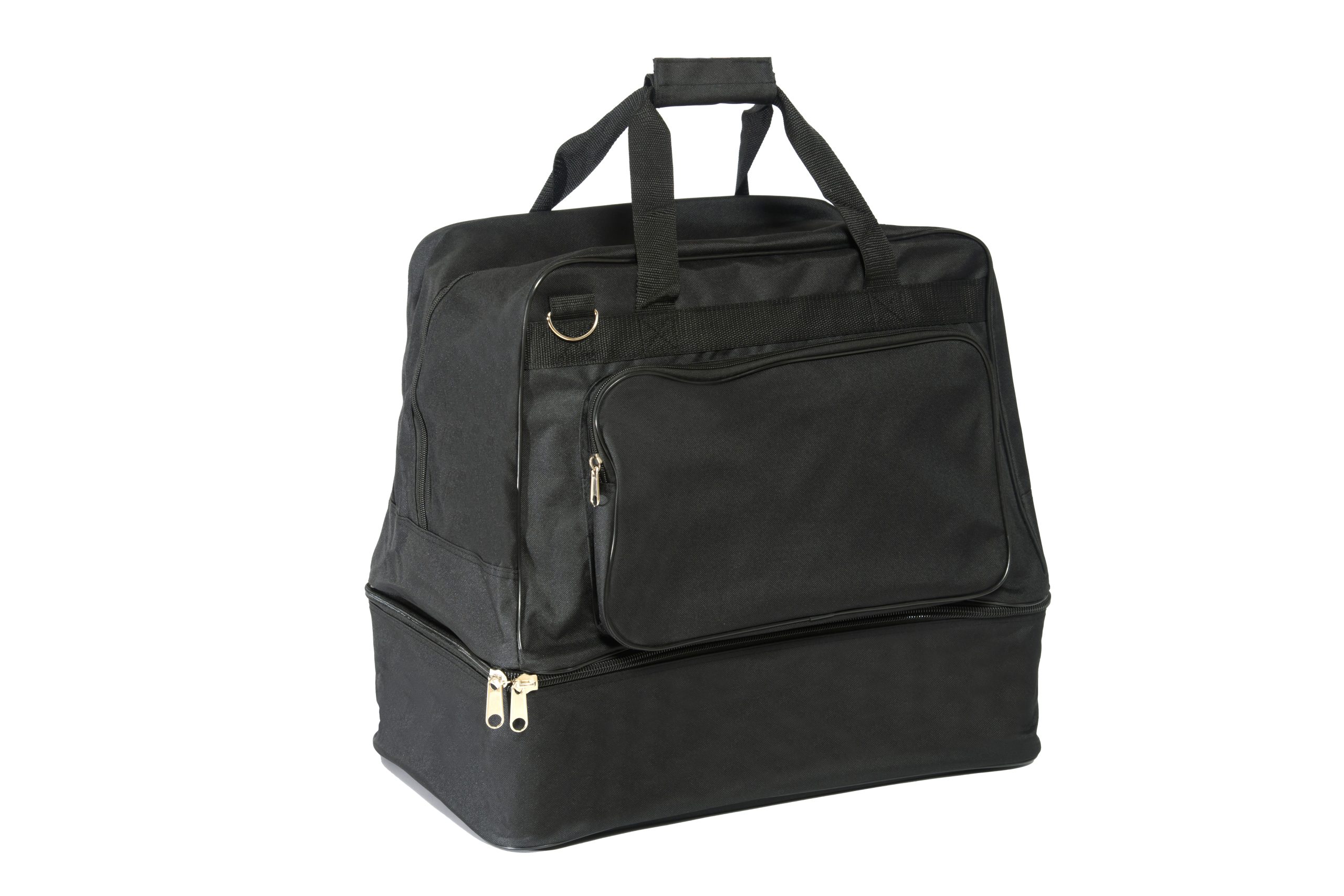 Borsone Medio completo di fondo rigido 48 x 26 x 43h Nero