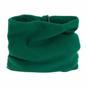 Fascia scalda-collo in polar con cordino Verde
