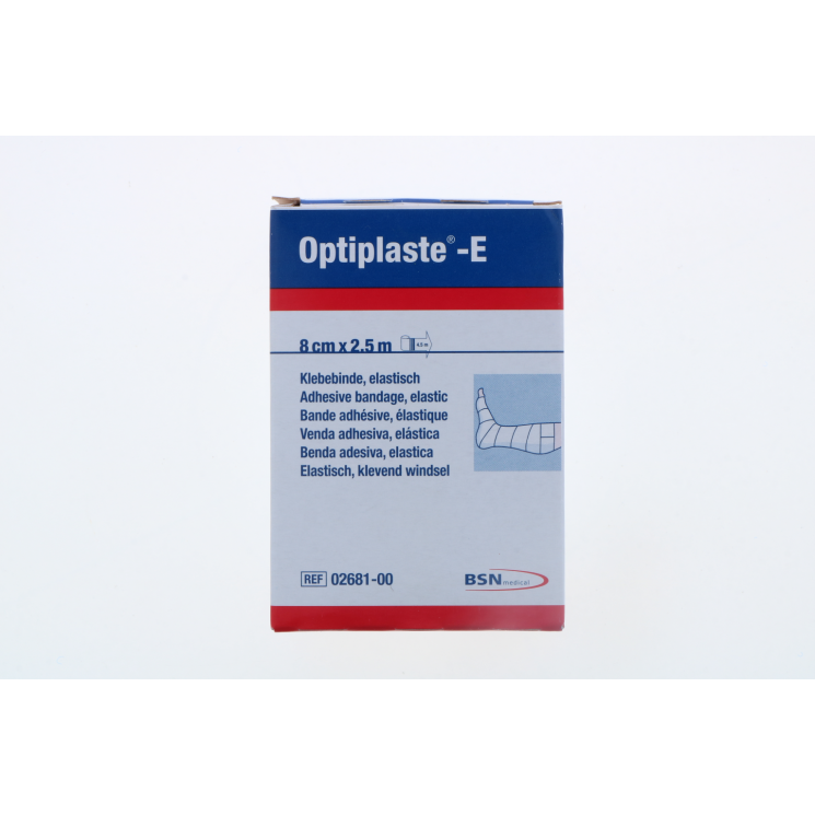 BSN MEDICAL Optiplaste -E Benda Elastica Adesiva 8cm x 2,5m