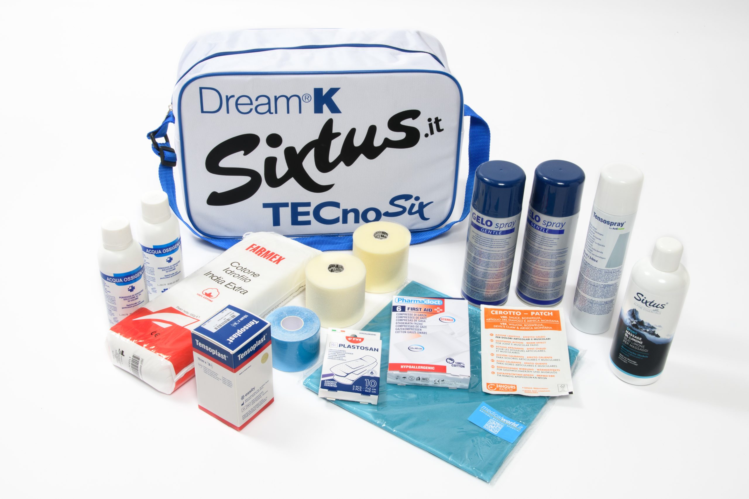 SIXTUS Borsa Medica Professionale Completa 40 cm x14 cm x 25 h