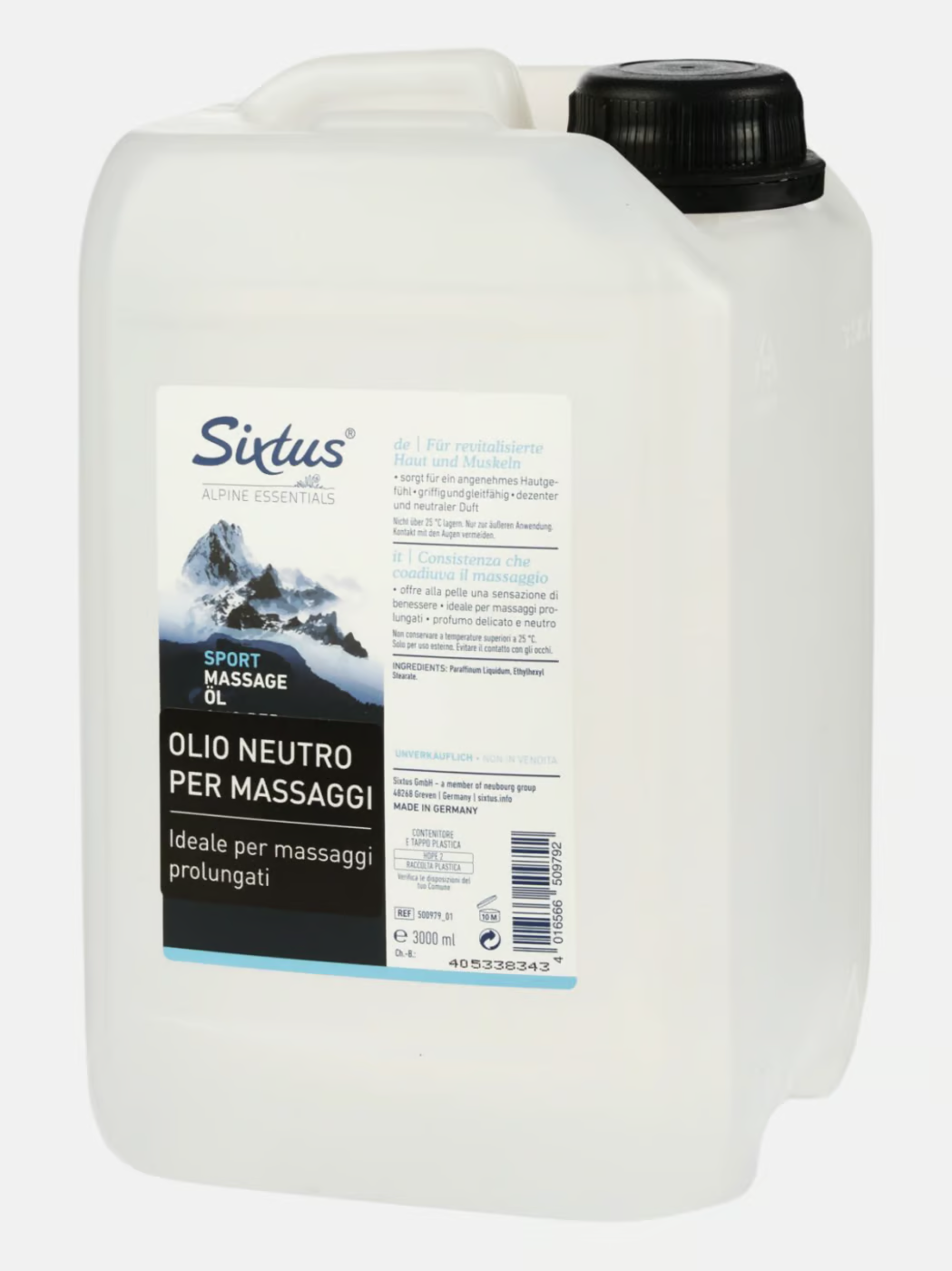 SIXTUS Neutral Oil 3 Litri
