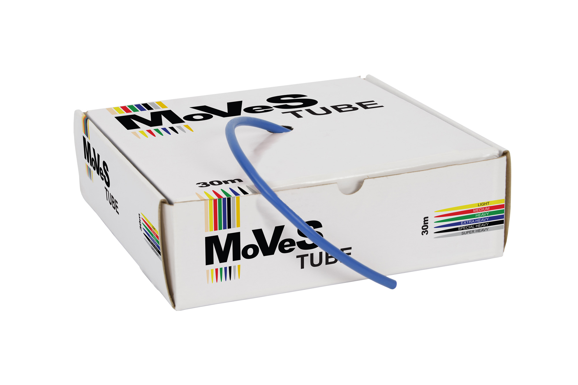 MOVES BAND Tubo elastico 30m Blu extraforte