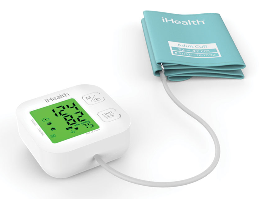 MISURATORE PRESSIONE iHEALTH TRACK da braccio