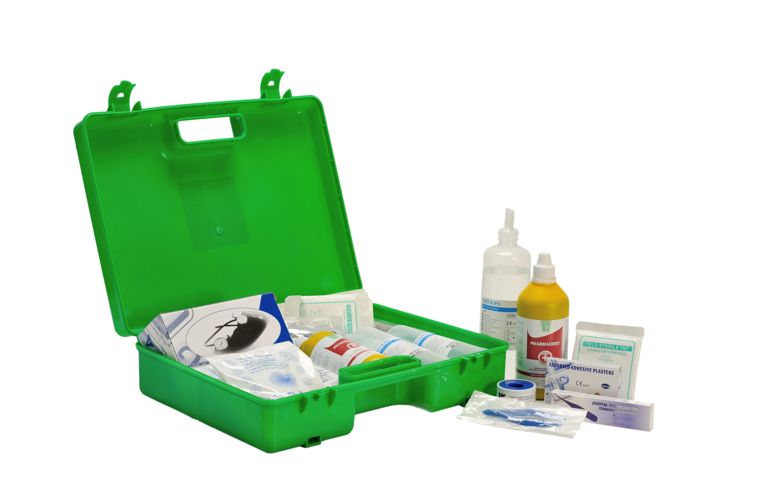 Valigetta Pronto Soccorso Eurovaligia cat AB all 1 Verde 40,5 x 30 x 11,4 cm