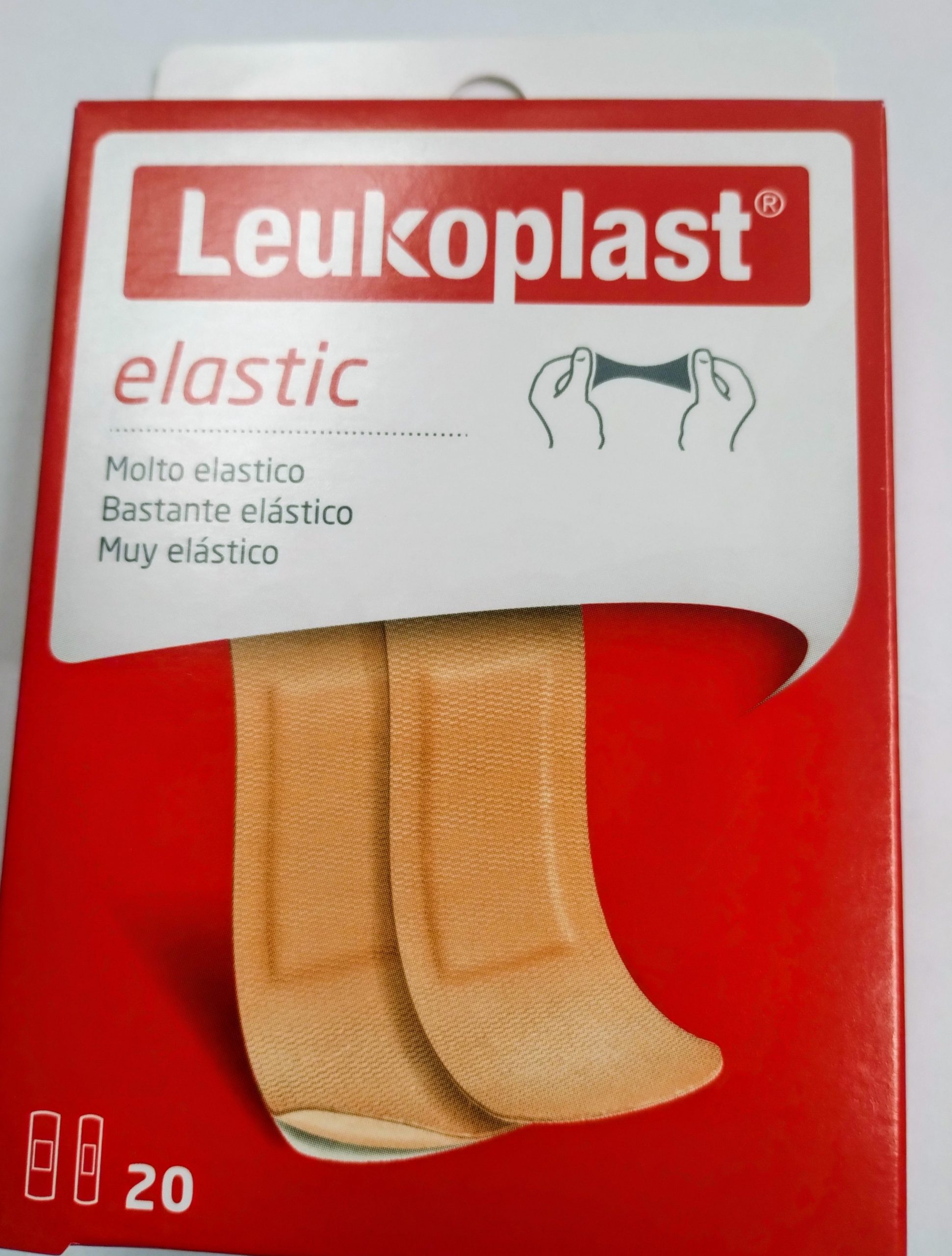 LEUKOPLAST Confezione da 20 pz di cerotti molto elastici